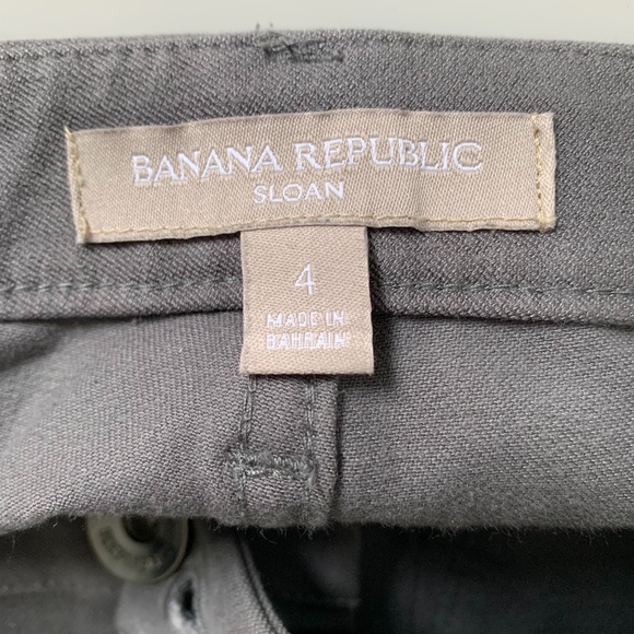 Banana Republic Sloan pant in gray - size 4 - Picture 3 of 3